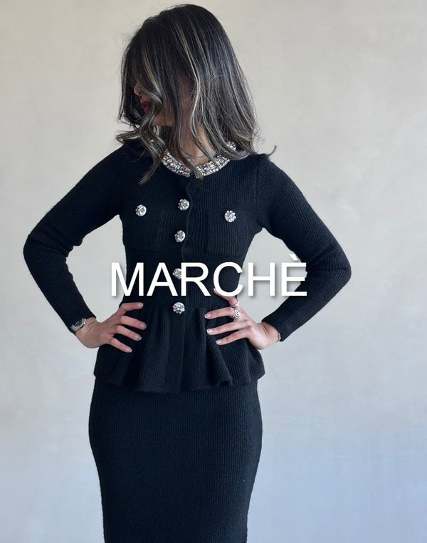 AUTUMN DIAMOND JACKET + SKIRT