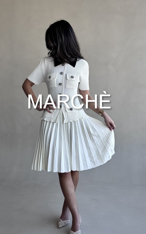 KNITTED KNEE LENGTH DRESS