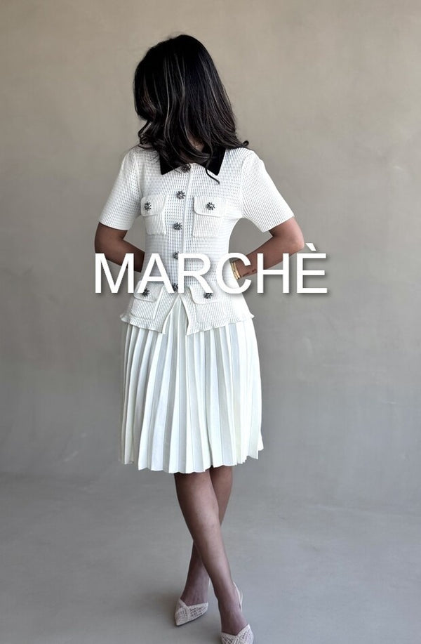 KNITTED KNEE LENGTH DRESS
