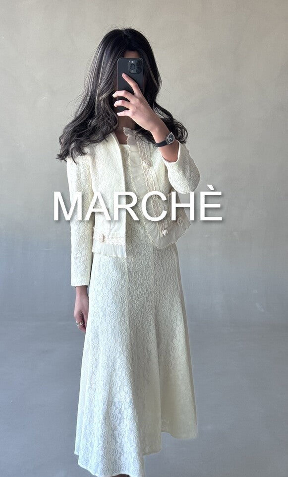 GENTLE LACE SET DRESS + JACKET