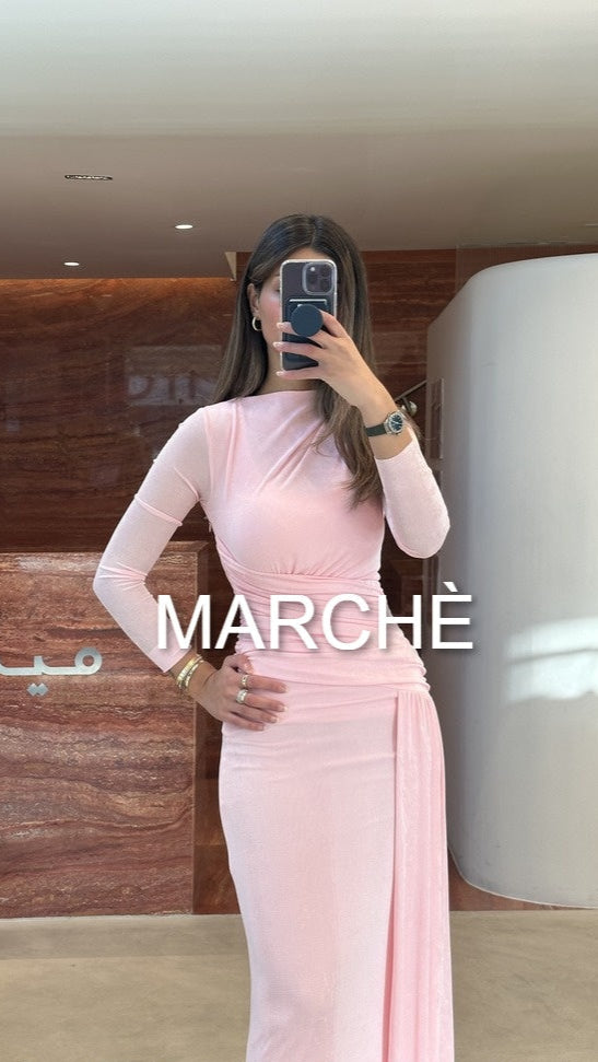 MODEST LONG EVENING DRESS