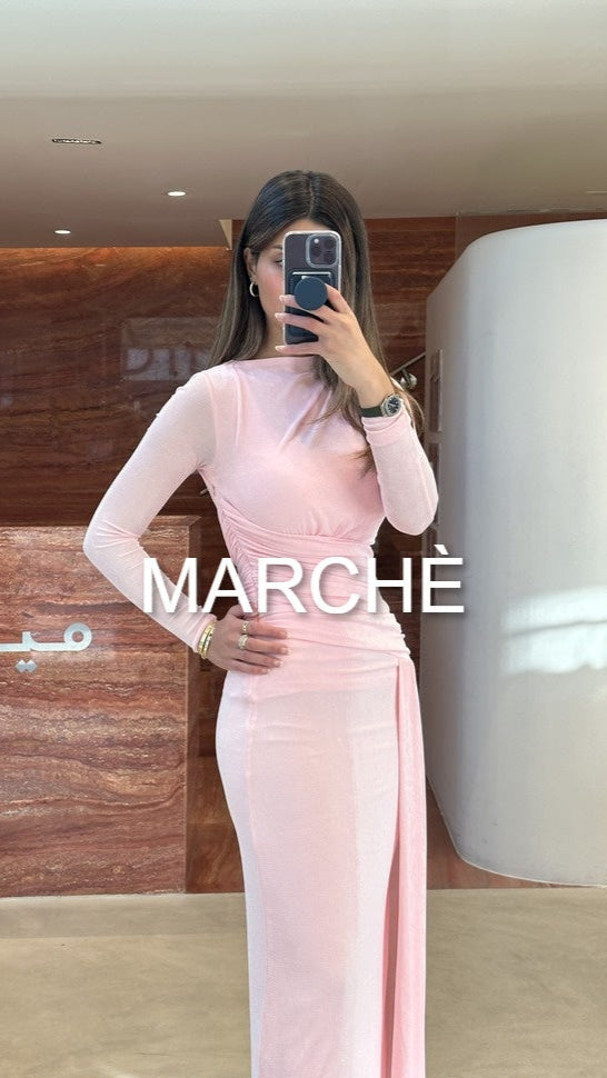 MODEST LONG EVENING DRESS