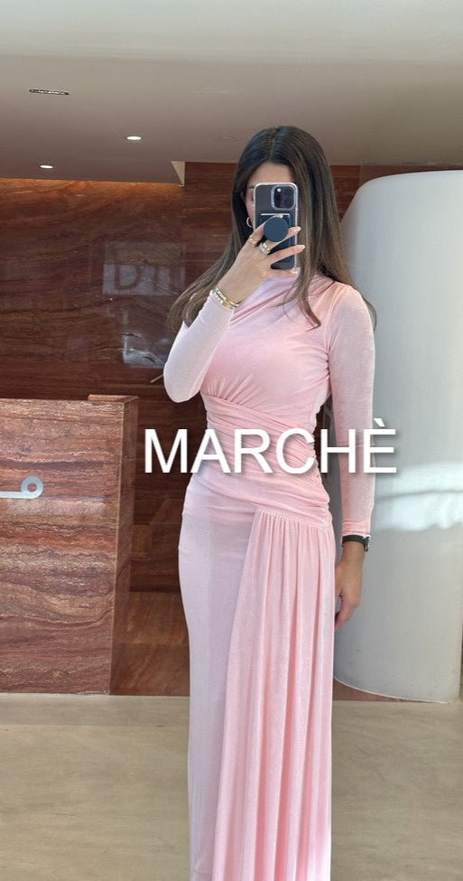 MODEST LONG EVENING DRESS