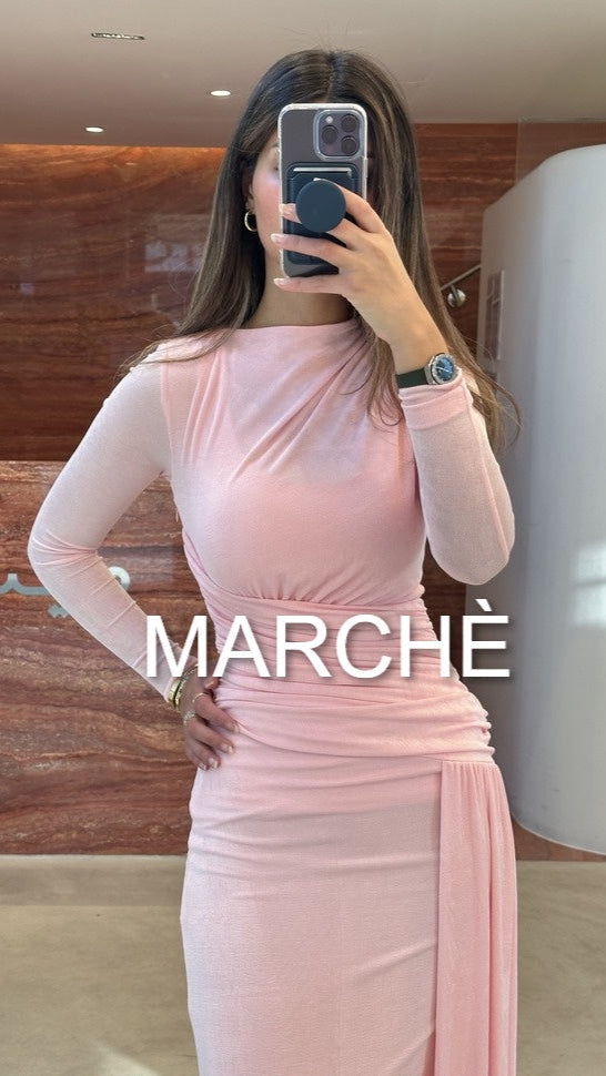 MODEST LONG EVENING DRESS