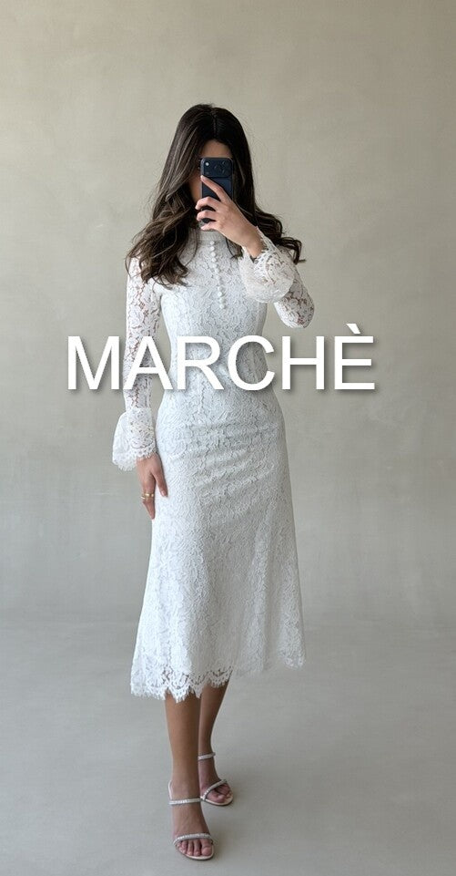 LACE HIGH NECK DRESS
