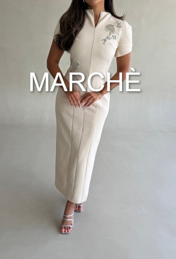 FLOWER EMBROIDERED FLARES