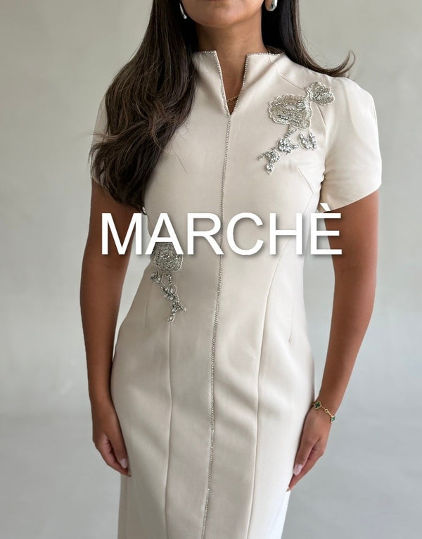 FLOWER EMBROIDERED FLARES