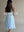 SQUARE NECK TULLE A LINE DRESS