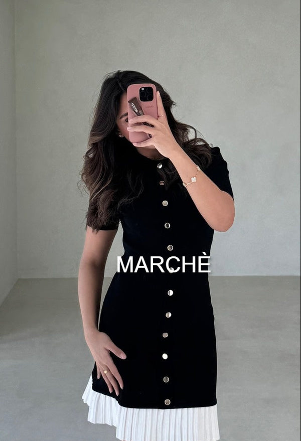 PETER PAN COLLAR SWEET SHORT DRESS