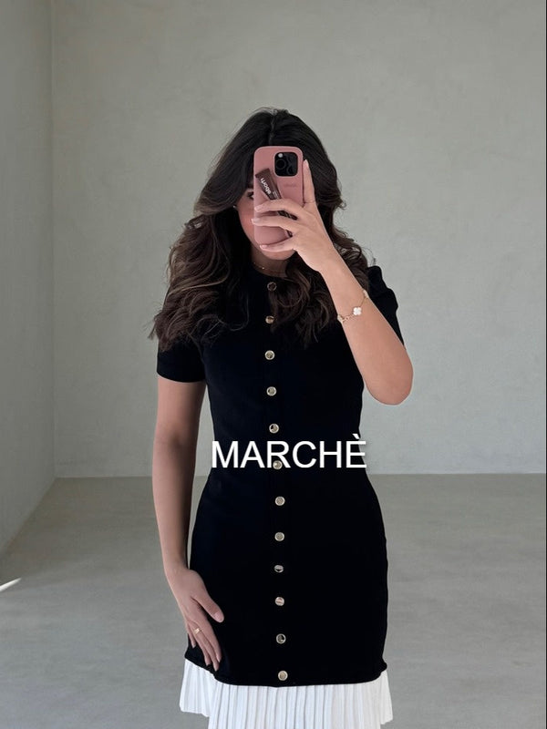 PETER PAN COLLAR SWEET SHORT DRESS
