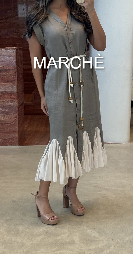 MAXI LINEN DRESS