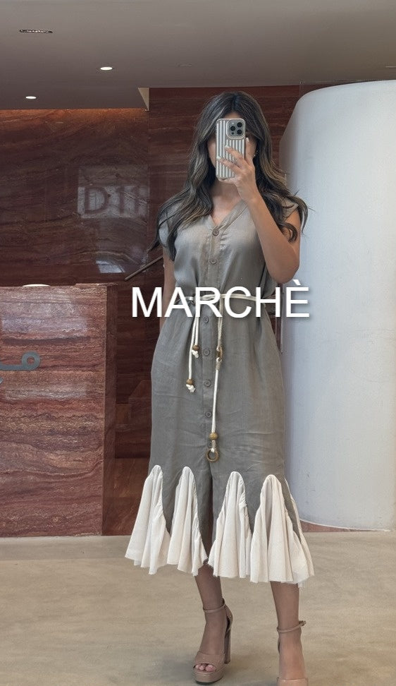 MAXI LINEN DRESS