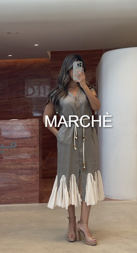 MAXI LINEN DRESS