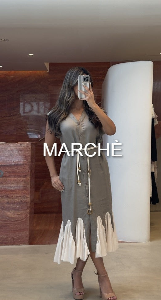 MAXI LINEN DRESS