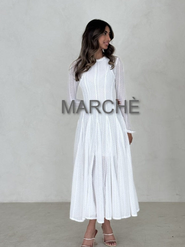 MESH EUROPEAN LONG DRESS