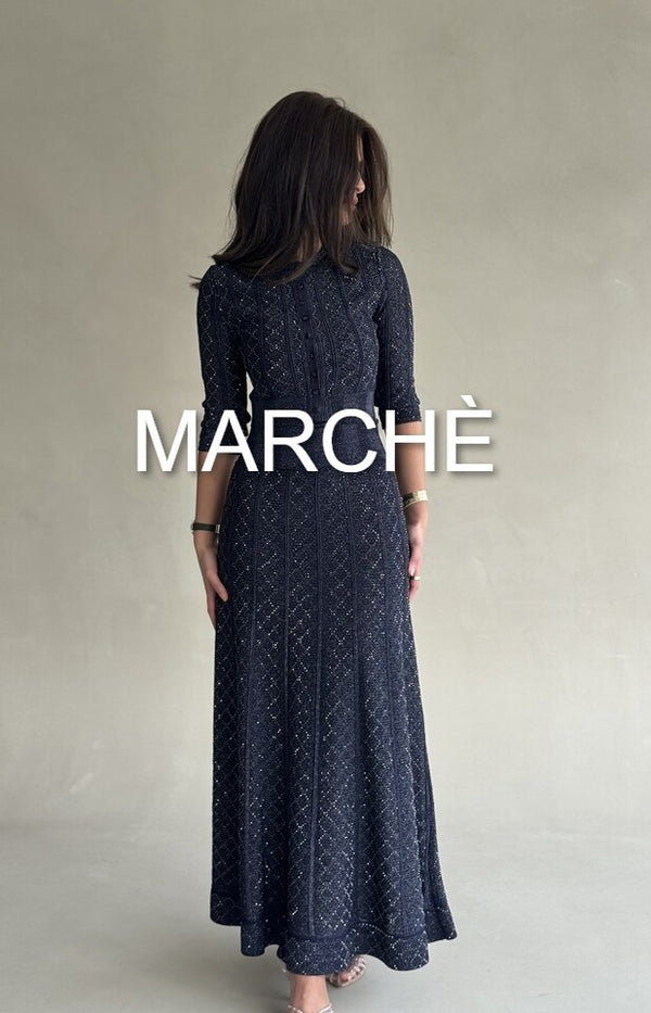 VERTICAL ROUND NECK CARDIGAN +SKIRT