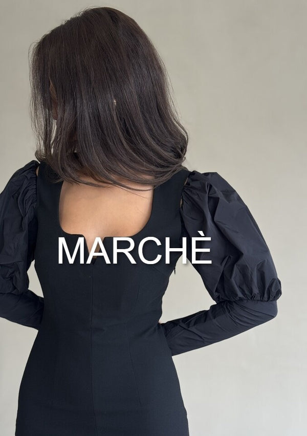 SEXY BUBBLE  SLEEVE DRESS