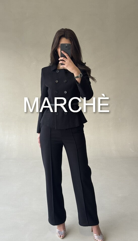 MULTI BUTTON TOP + PANTS