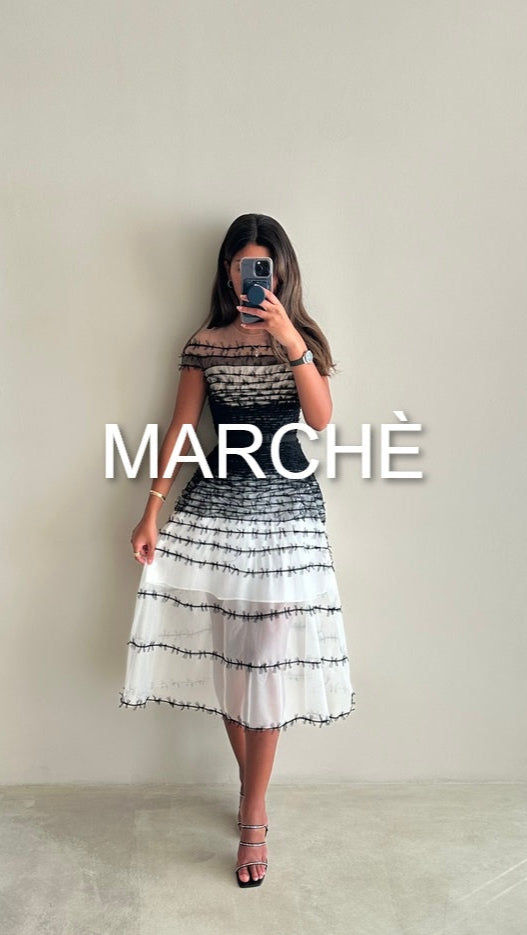 ELEGANT  DRESS SLASH NECK