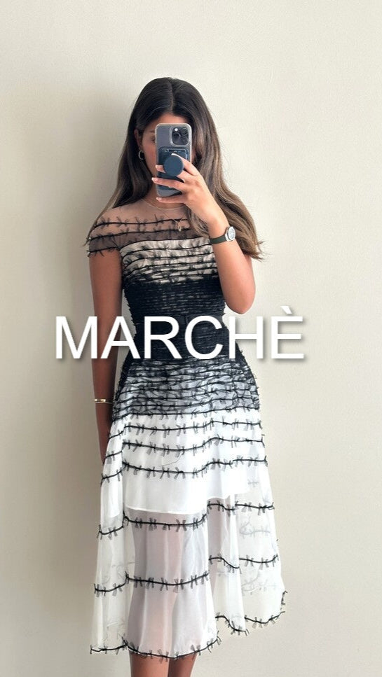 ELEGANT  DRESS SLASH NECK