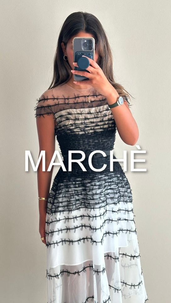 ELEGANT  DRESS SLASH NECK