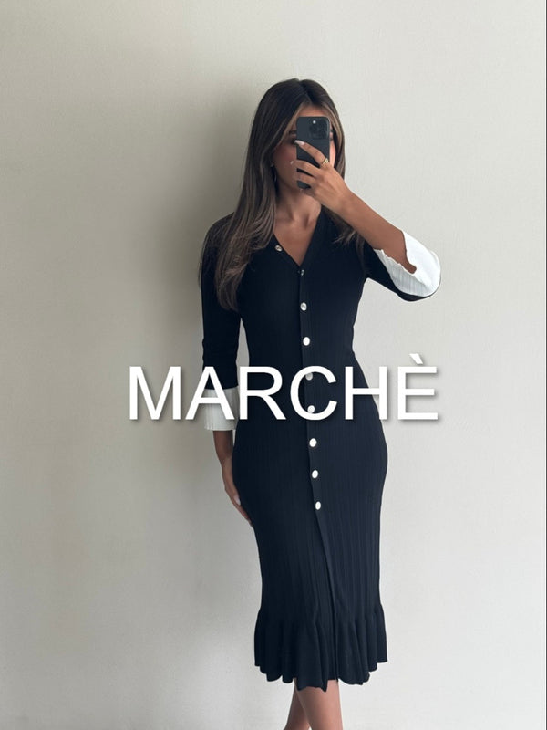 FASHIONABLE KNITTED MIDI