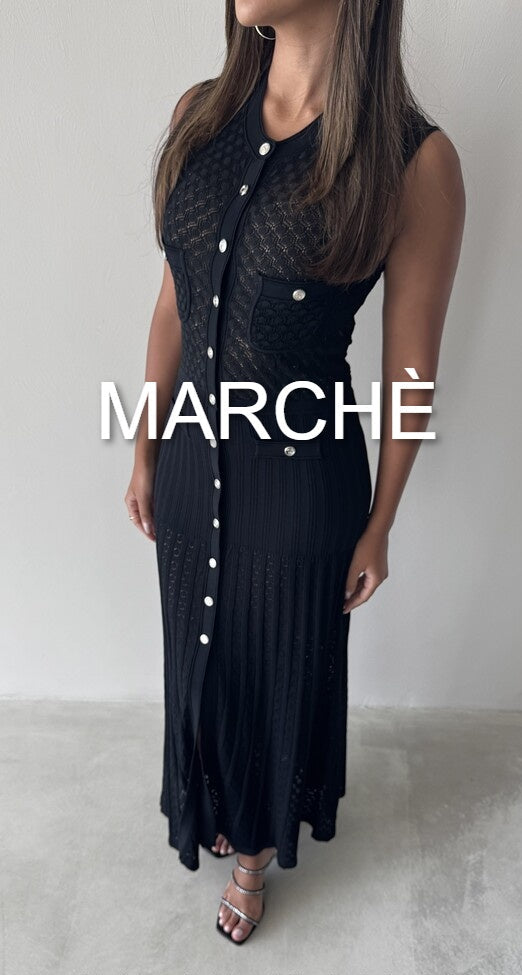 CROSSBODY KNIT SLEEVELESS