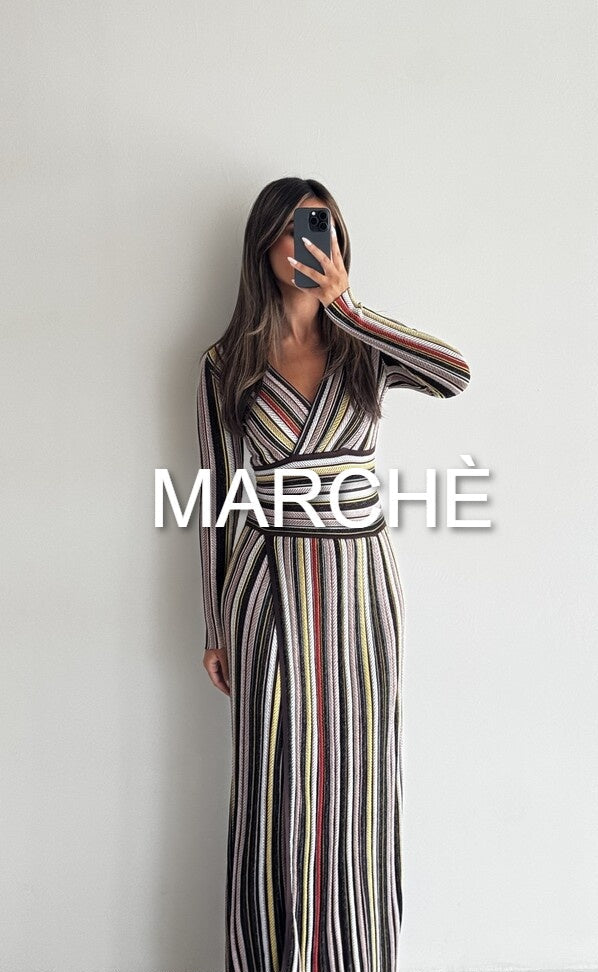 MAXI RAINBOW CASUAL DRESS