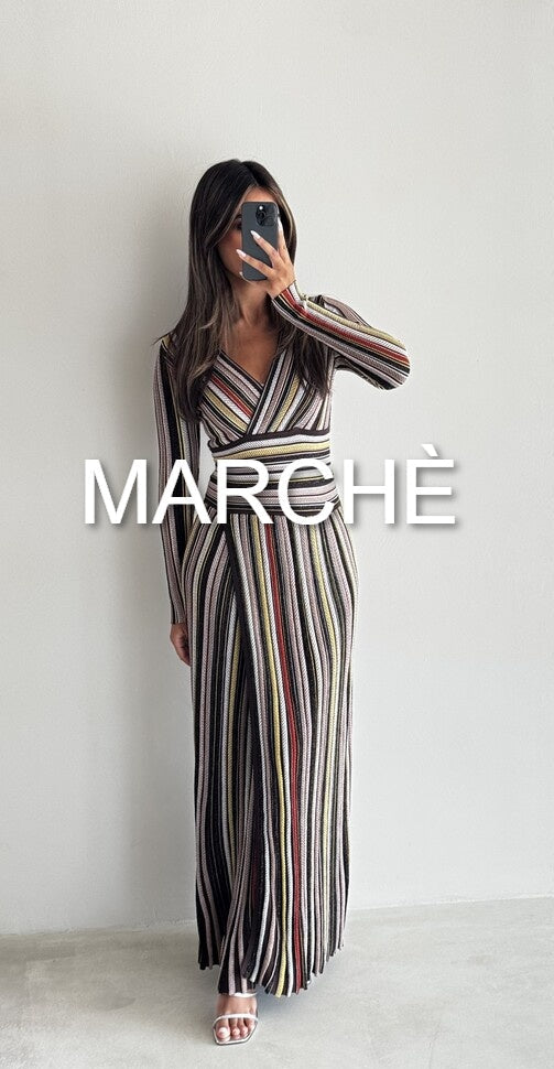 MAXI RAINBOW CASUAL DRESS