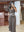 PINCHED WAIST LONG DRESS