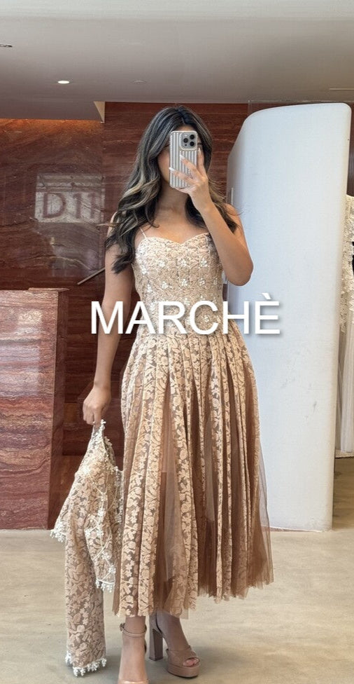 COAT SLIP LACE DRESS