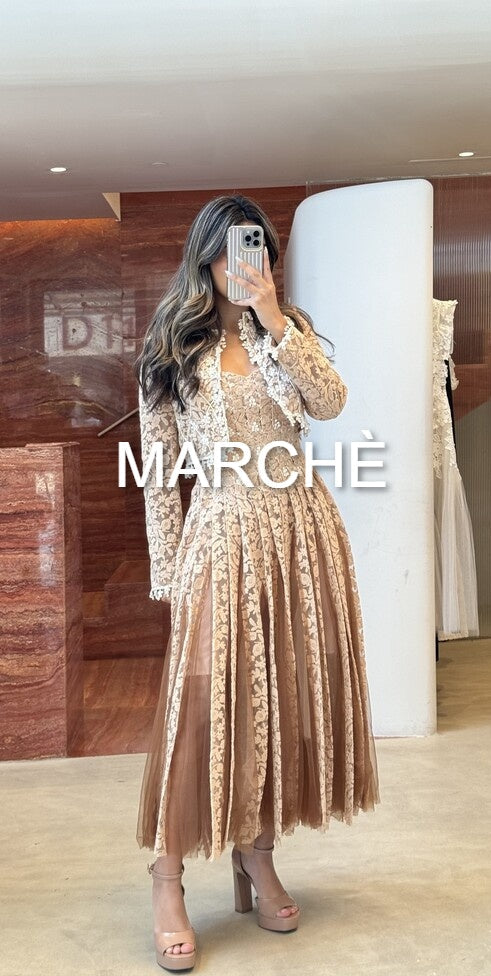 COAT SLIP LACE DRESS