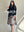 LACE FLORAL VELVET DRESS