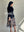 LACE FLORAL VELVET DRESS