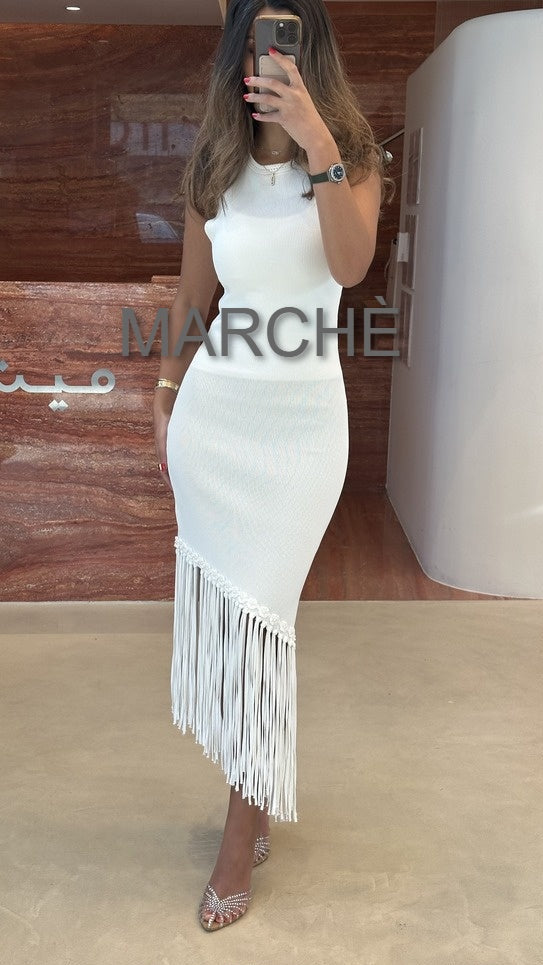 TASSEL SLEEVELESS ROBES