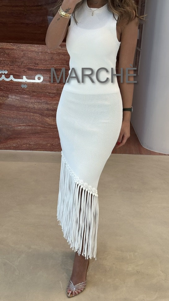 TASSEL SLEEVELESS ROBES