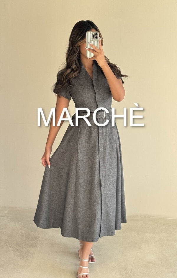 QUALITY OFFICE BELTED DRESS