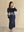 FULL SLEEVE BELTED LONG DRESS
