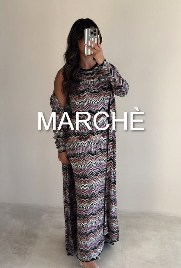 MULTI COLOR CARDIGAN + TANK DRESS