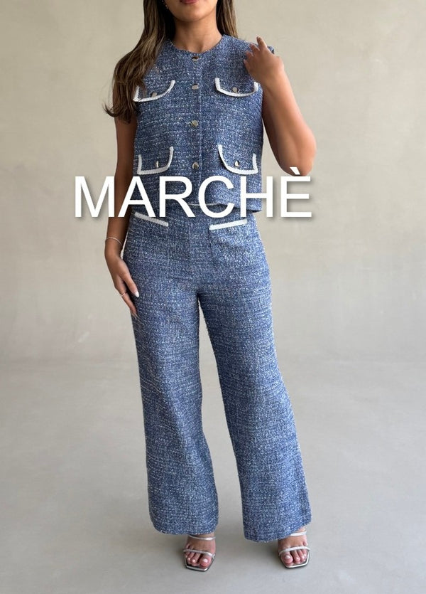 FOUR POCKET VEST + PANTS