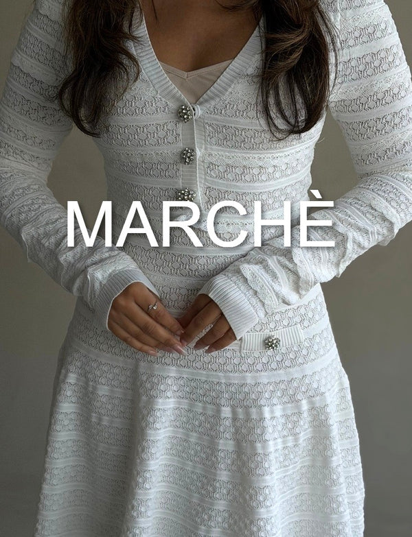 FRILL V-NECK  SHORT DRESS