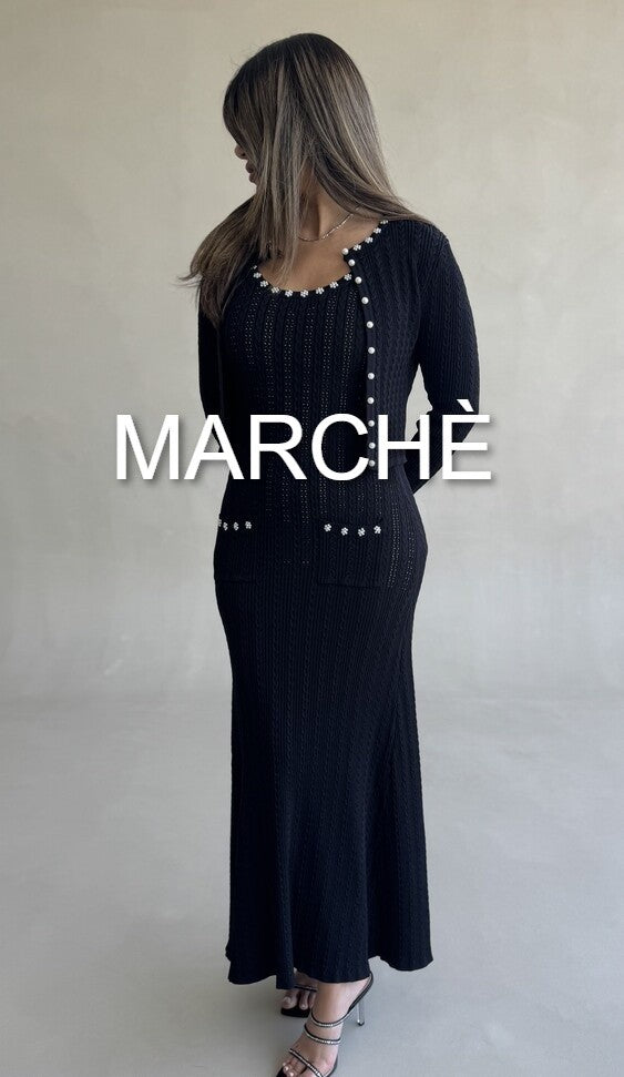 PEARL BUTTON LONG SLEEVE + TANK DRESS