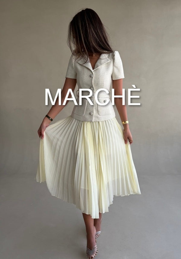 LUXURY STYLE PLEATED DRESS