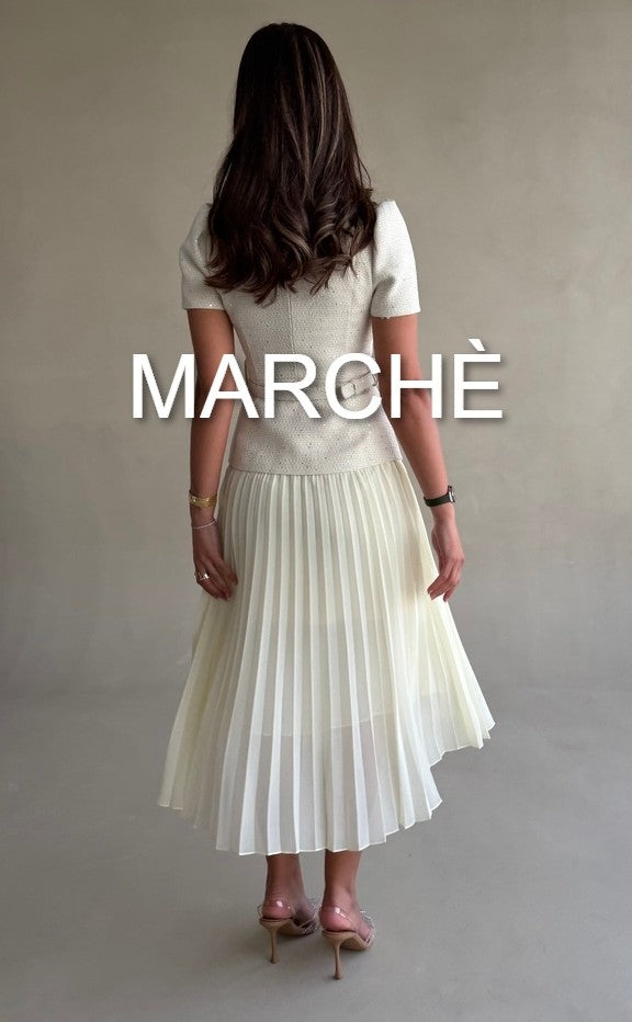 LUXURY STYLE PLEATED DRESS