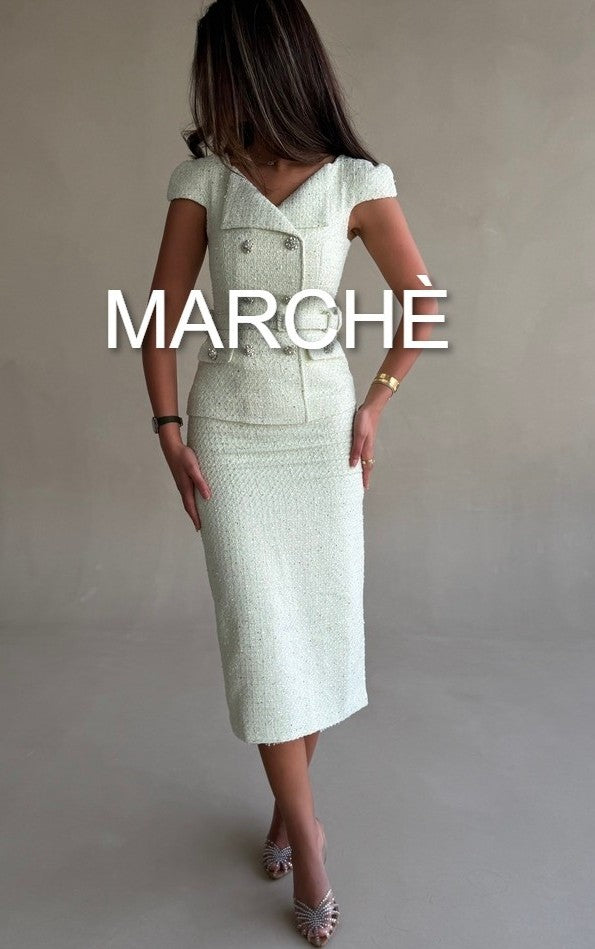 LONG STYLE  SEQUINED  DRESS