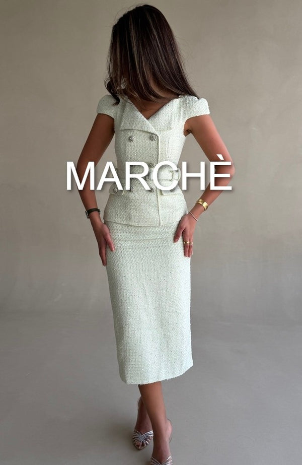 LONG STYLE  SEQUINED  DRESS