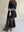 CAPE LACE CHIFFON DRESS
