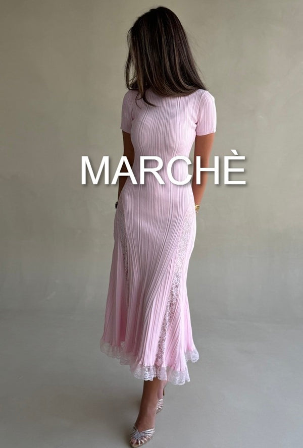 STYLISH LACE STRETCH FITTED