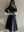DIAMOND BUTTON SUIT SATIN DRESS