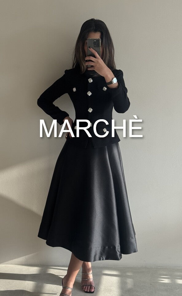 DIAMOND BUTTON SUIT SATIN DRESS